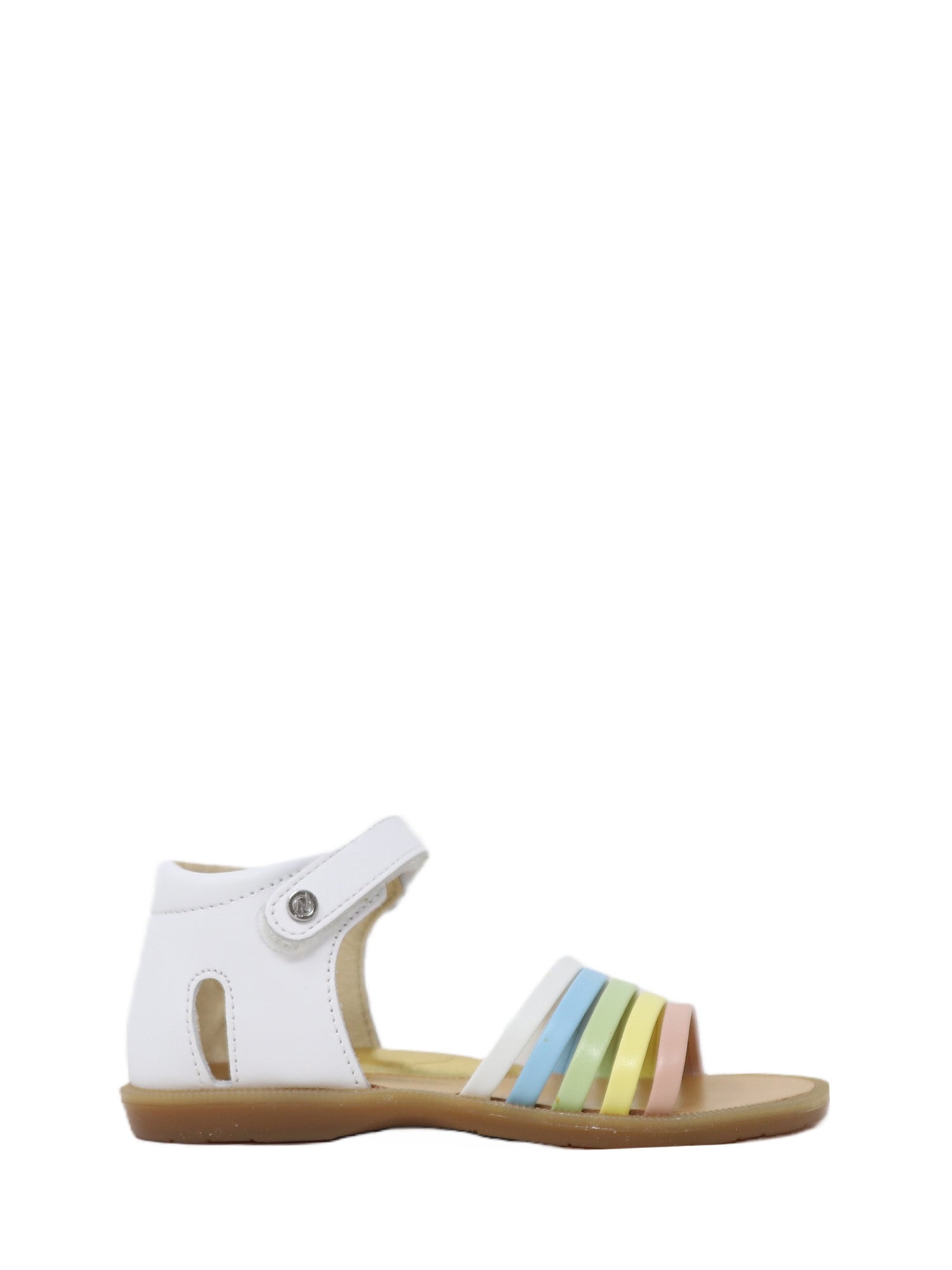 Sandali con strappi Bianco Naturino