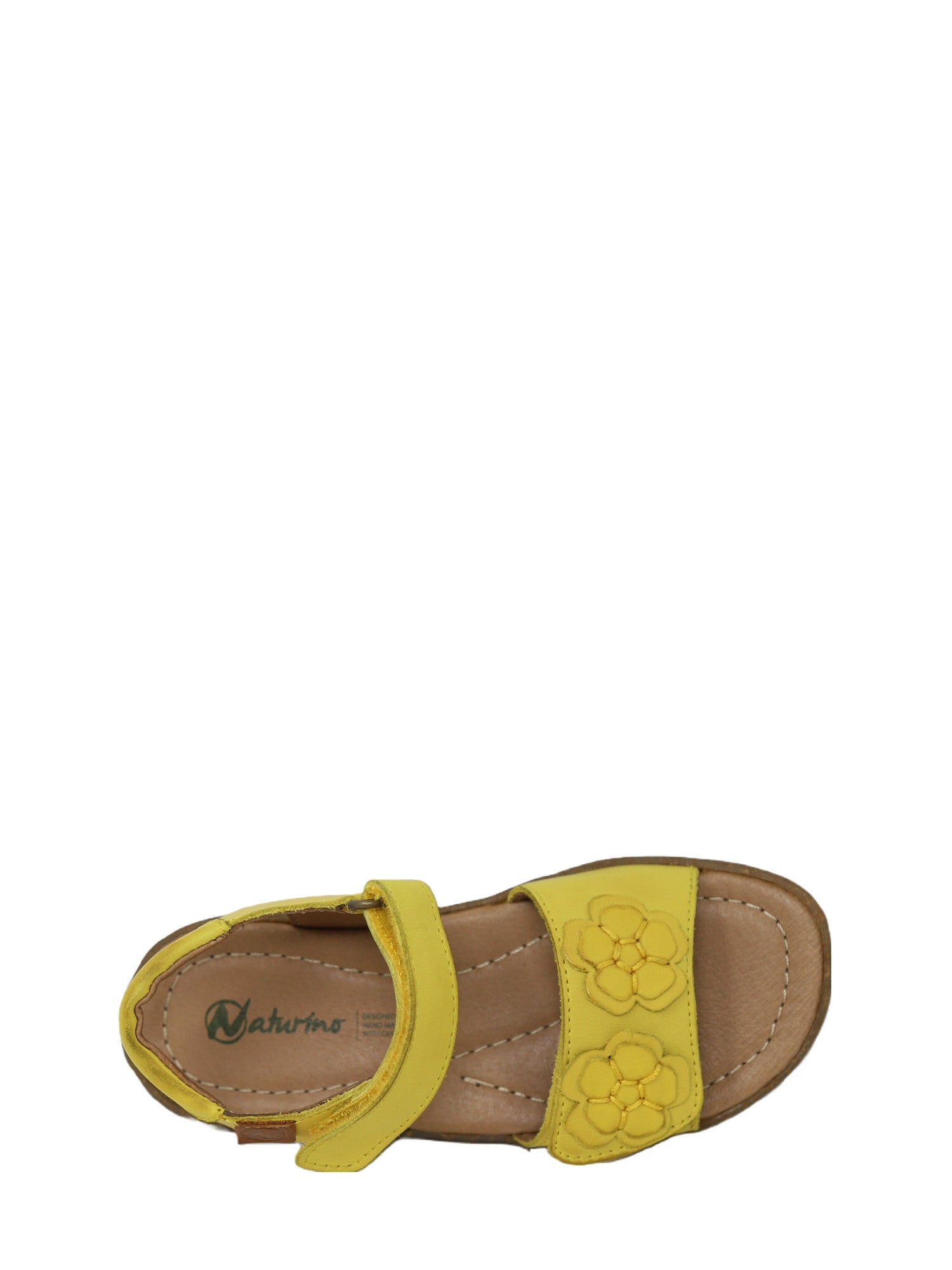 Sandali con strappi Giallo Naturino