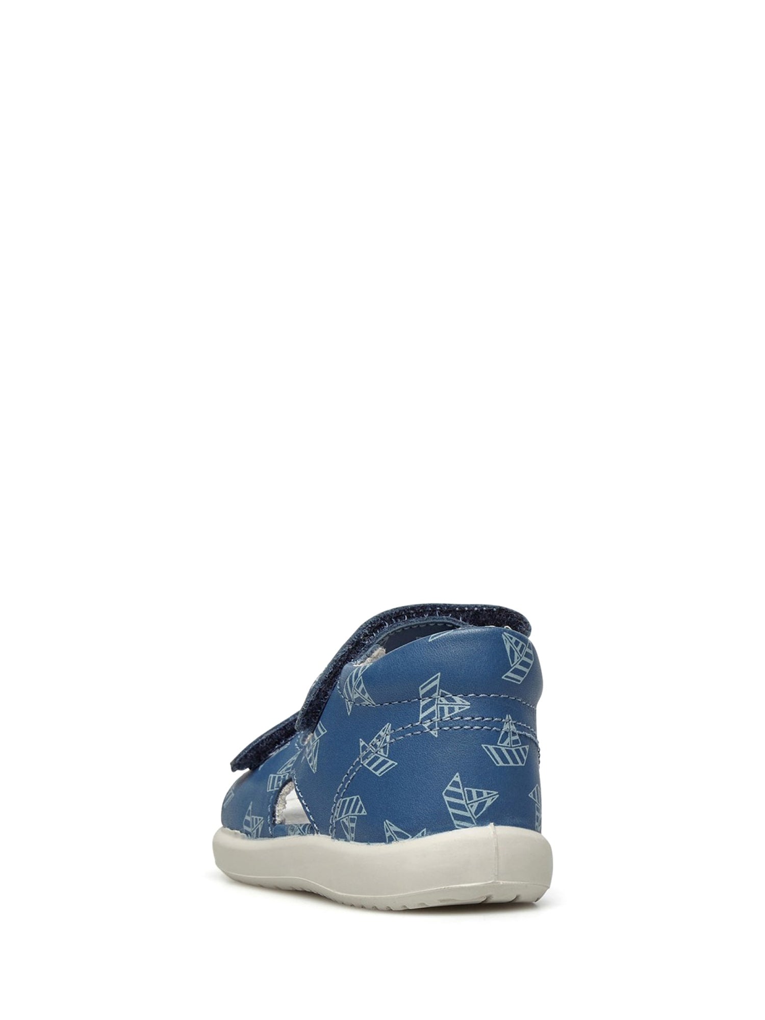 Sandali con strappi Blu Falcotto