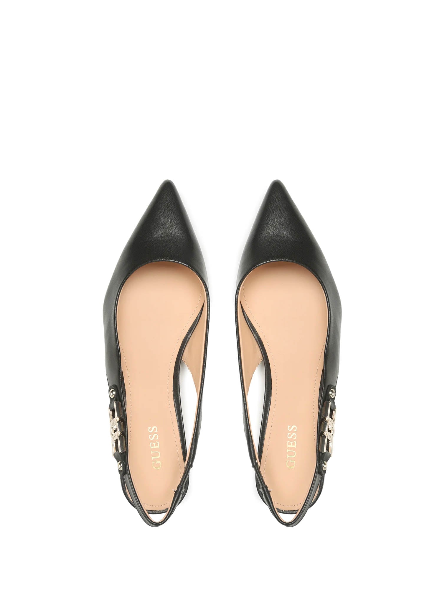 Decolleté Nero Guess