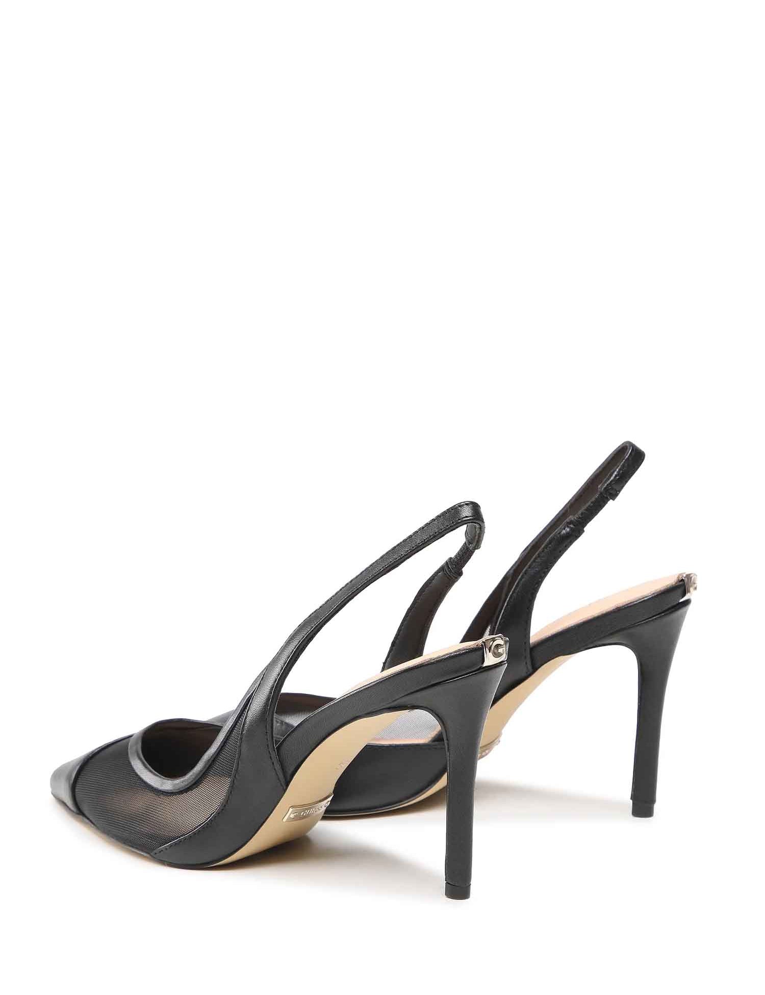 Decolleté Nero Guess