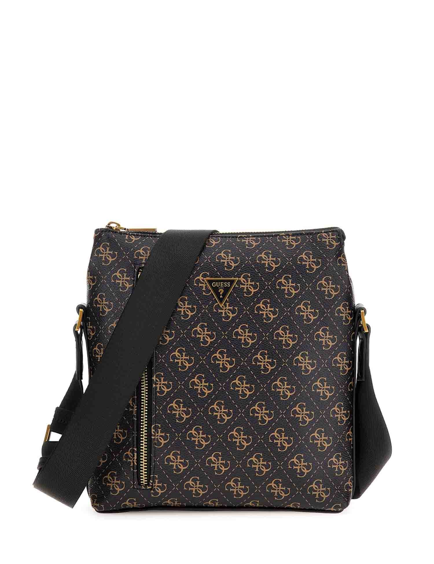 Tracolla Marrone Scuro Guess
