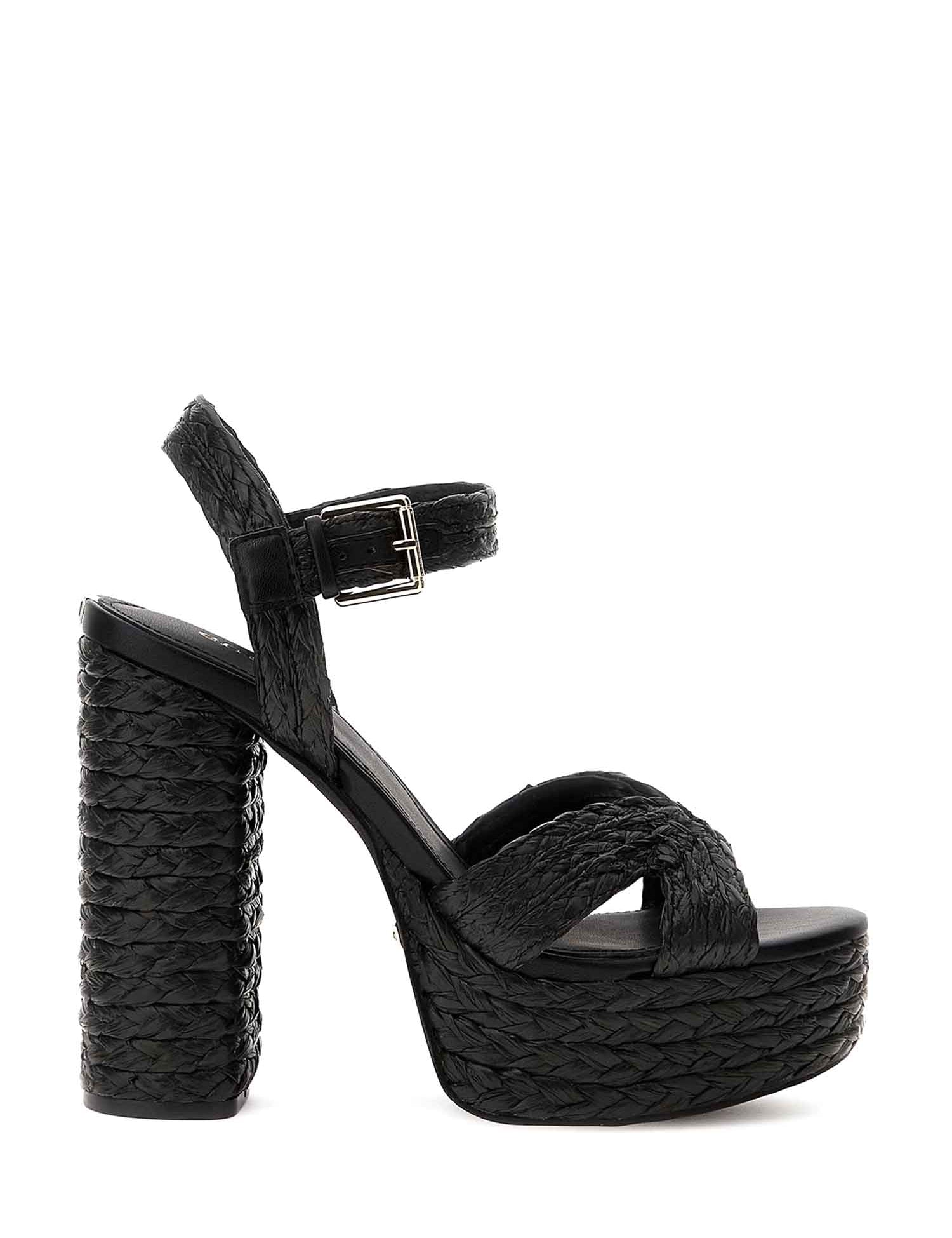 Sandali tacco Nero Guess