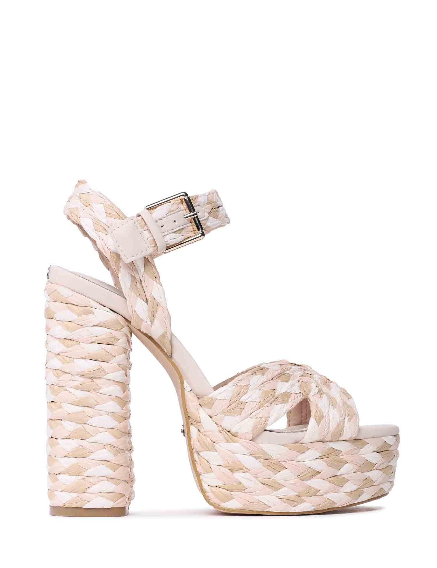 Sandali tacco Beige Guess