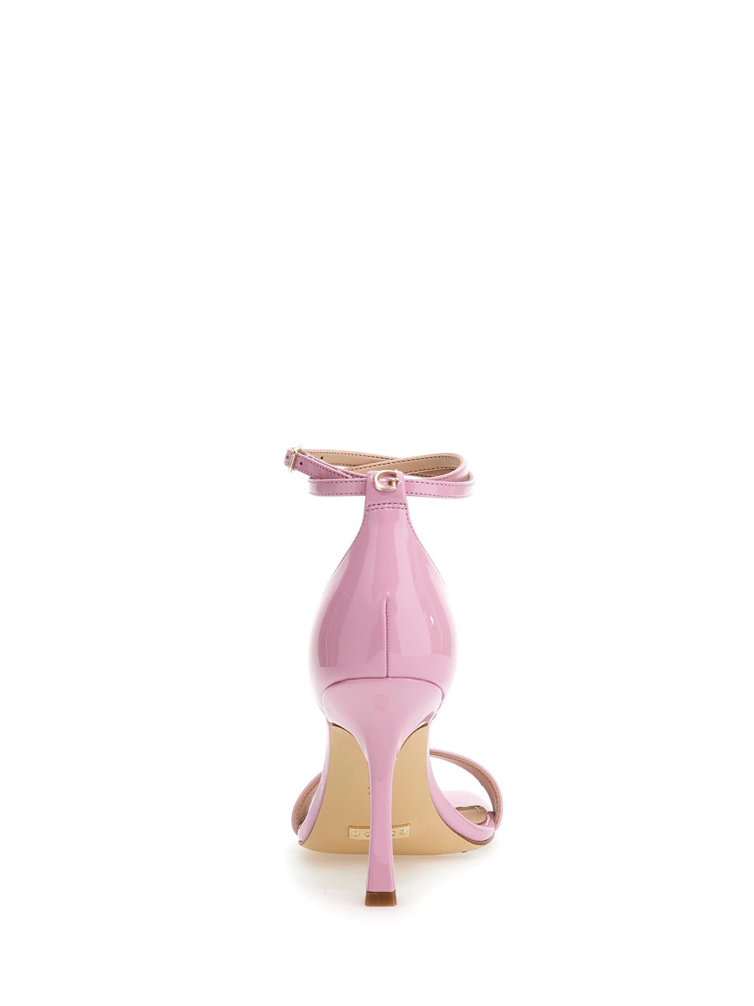 Sandali tacco Rosa Guess