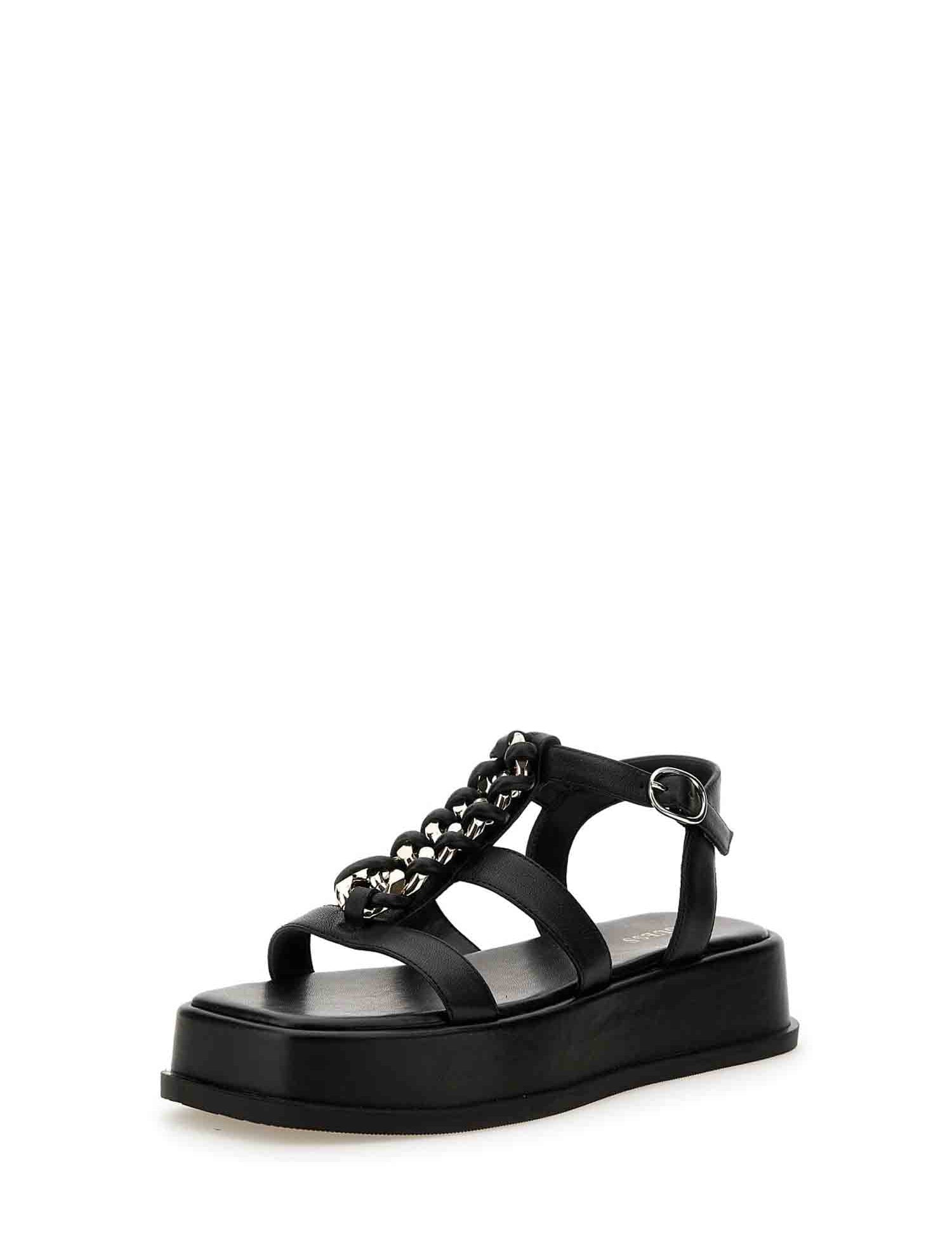 Sandali Nero Guess