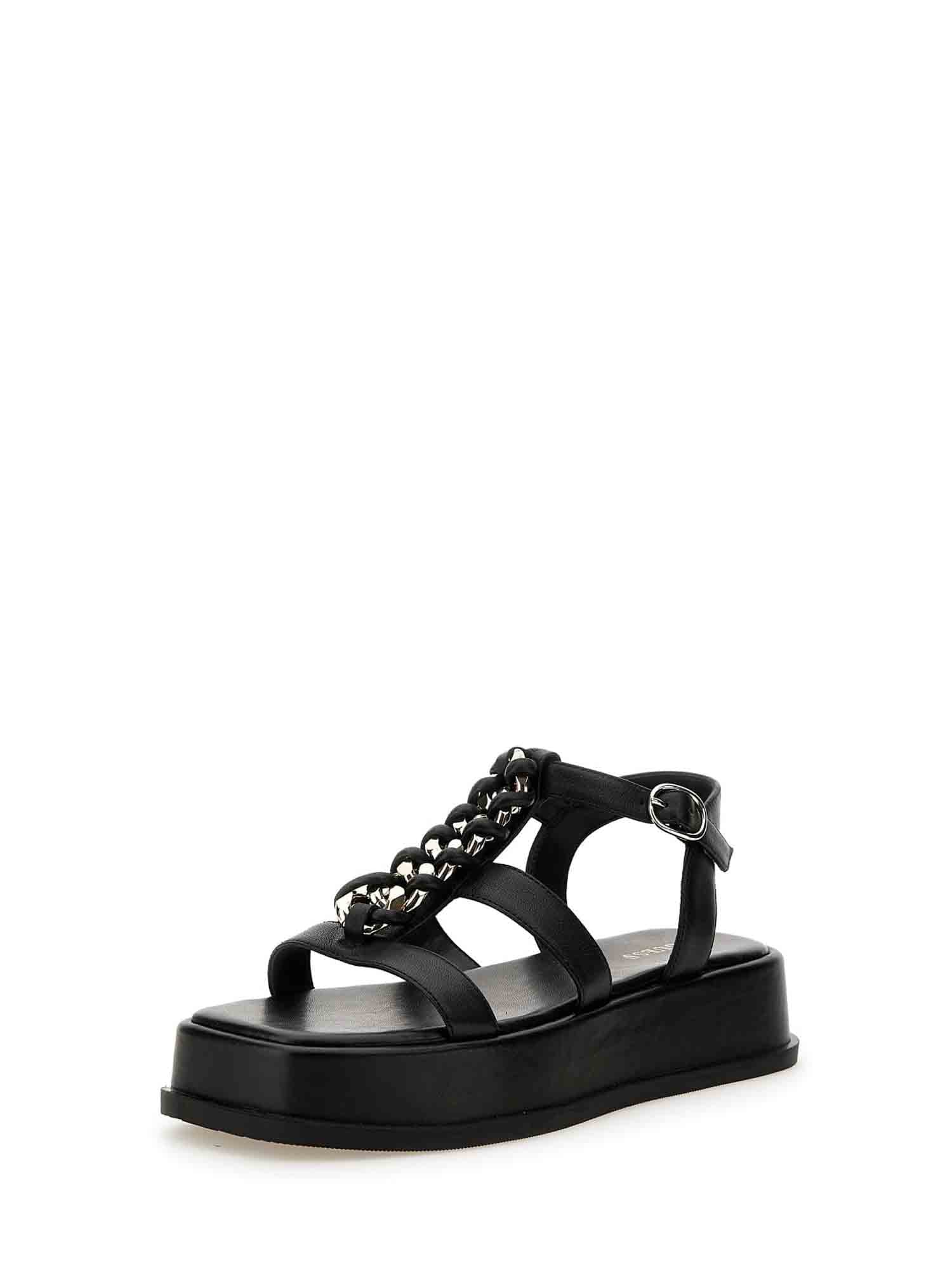 Sandali Nero Guess