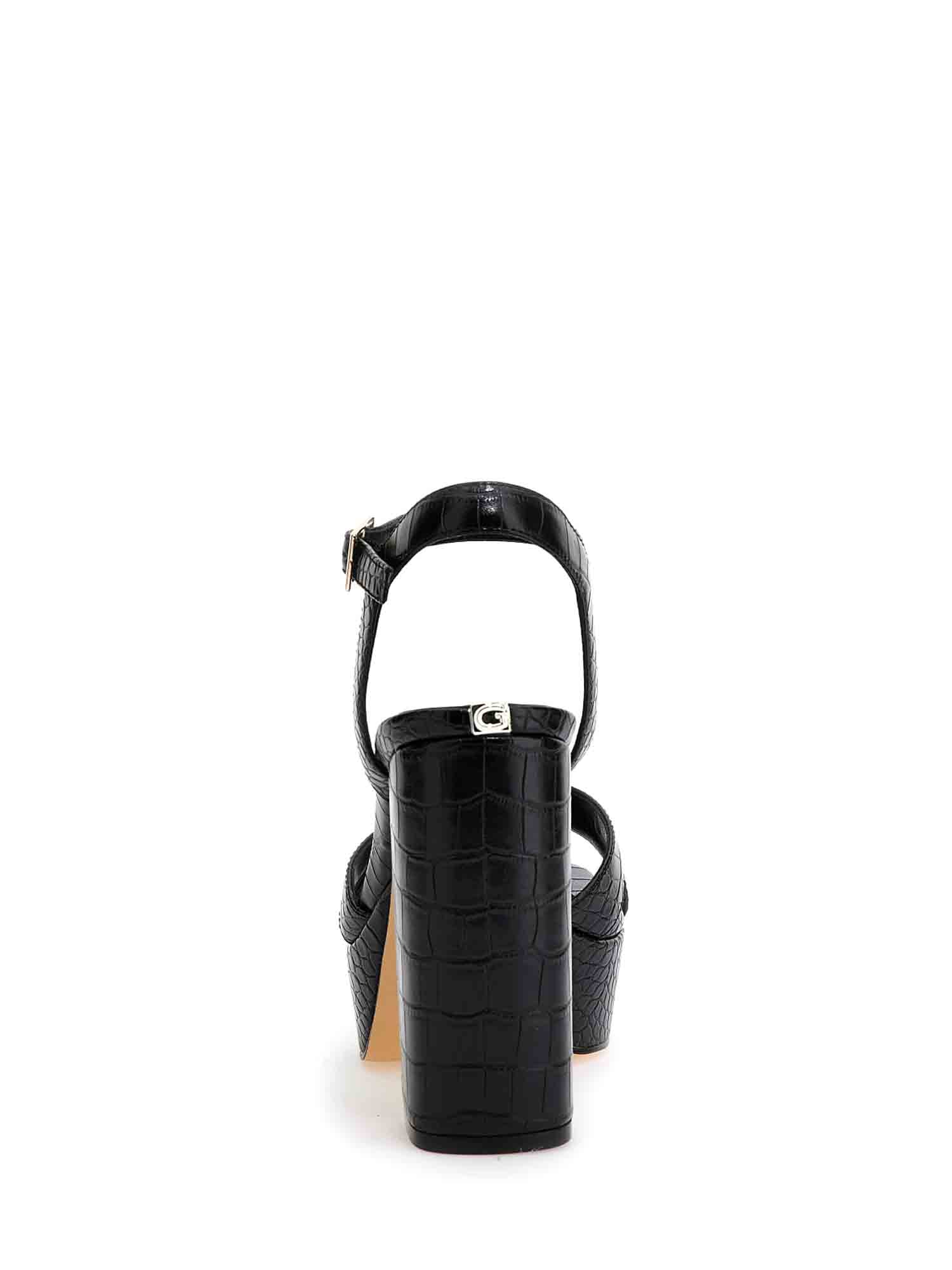 Sandali tacco Nero Guess