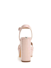 Sandali tacco Rosa Guess