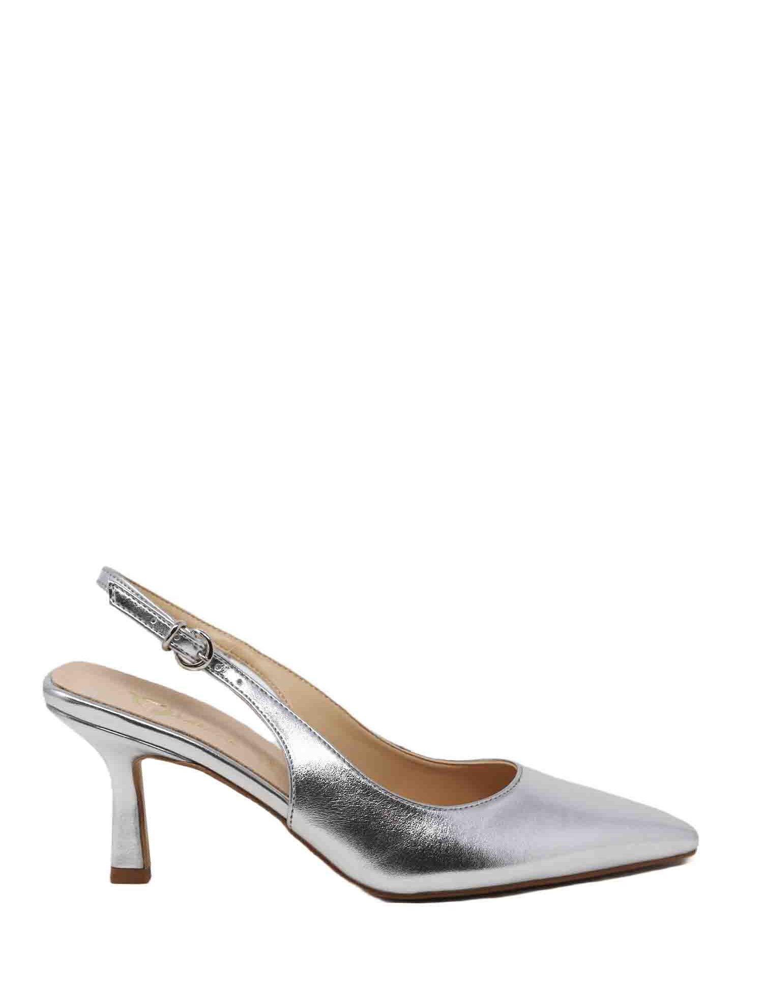 Decolleté Argentato Grace Shoes
