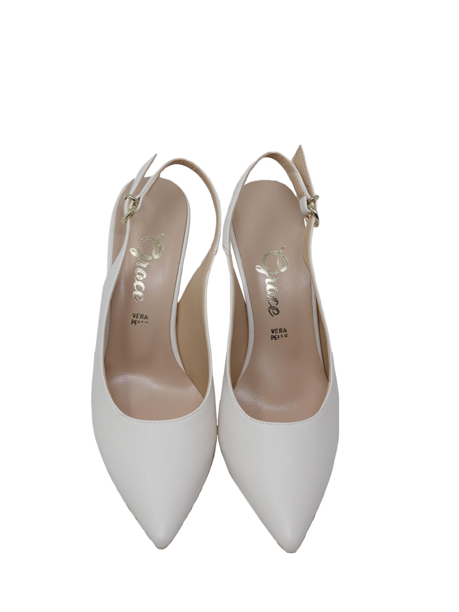 Decolleté Bianco Grace Shoes