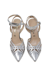 Sandali tacco Argentato Grace Shoes