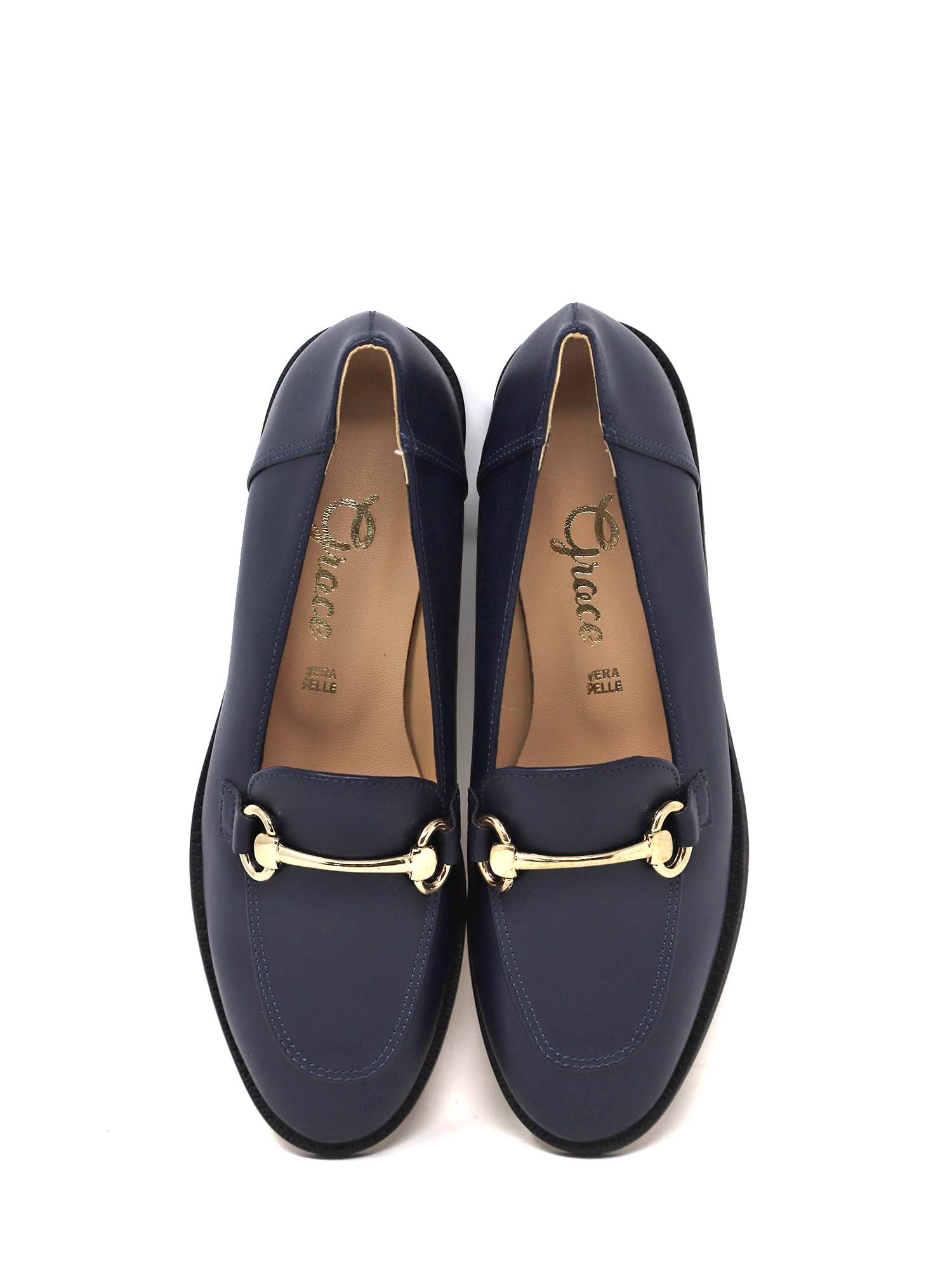 Mocassini Blu Grace Shoes