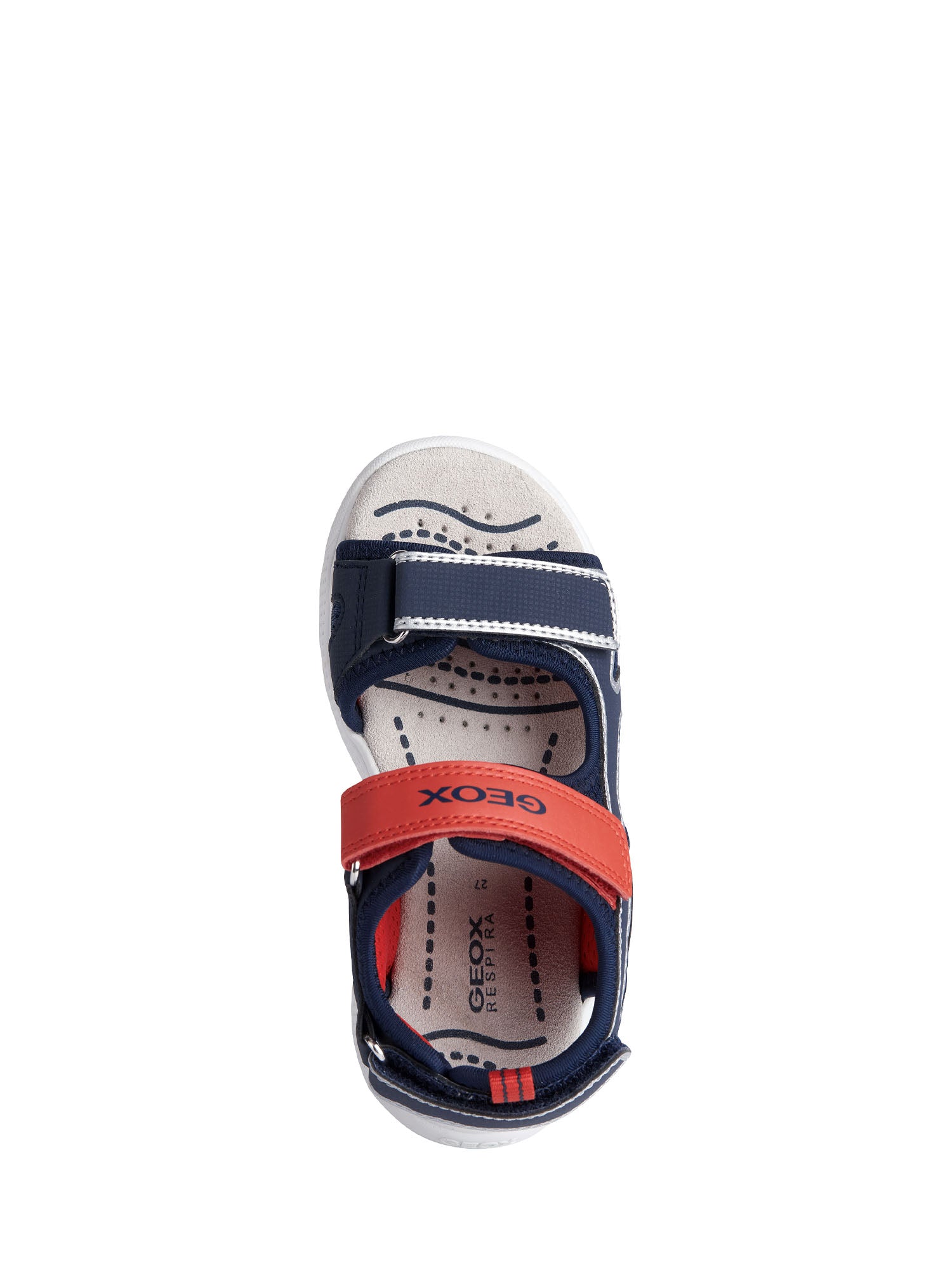 Sandali con strappi Blu Geox