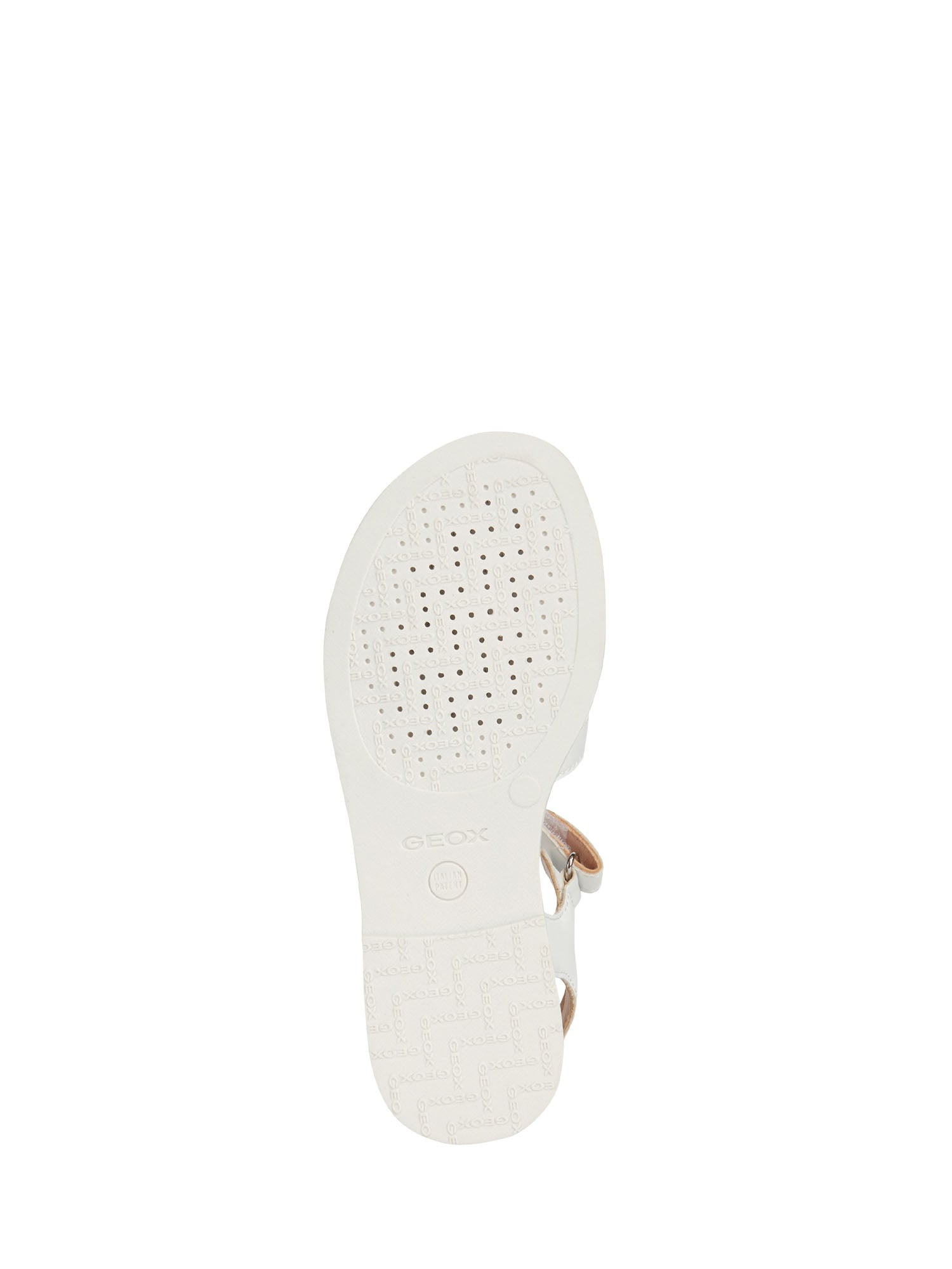 Sandali con strappi Bianco Geox