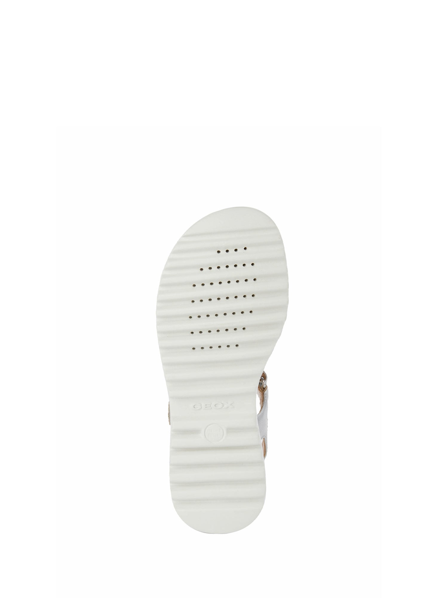 Sandali con strappi Argento Geox