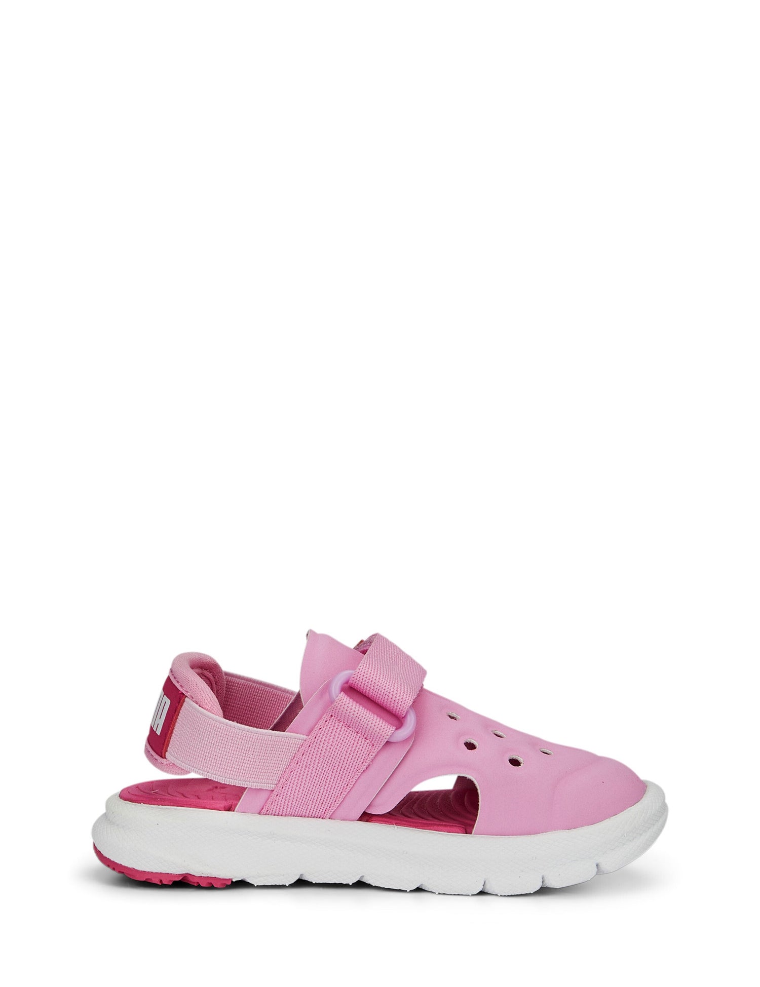 Sandali con strappi Rosa Puma