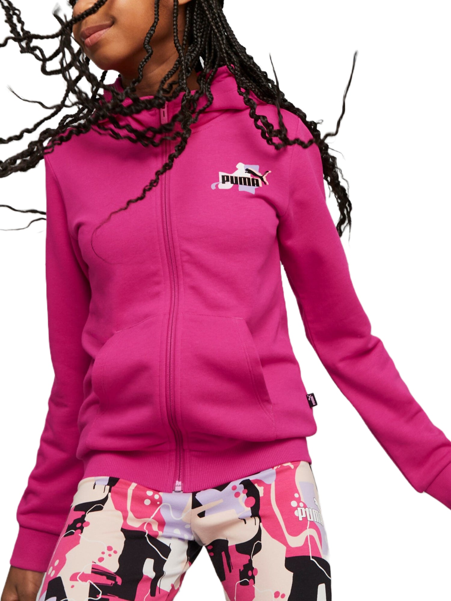 Felpe Fucsia Puma