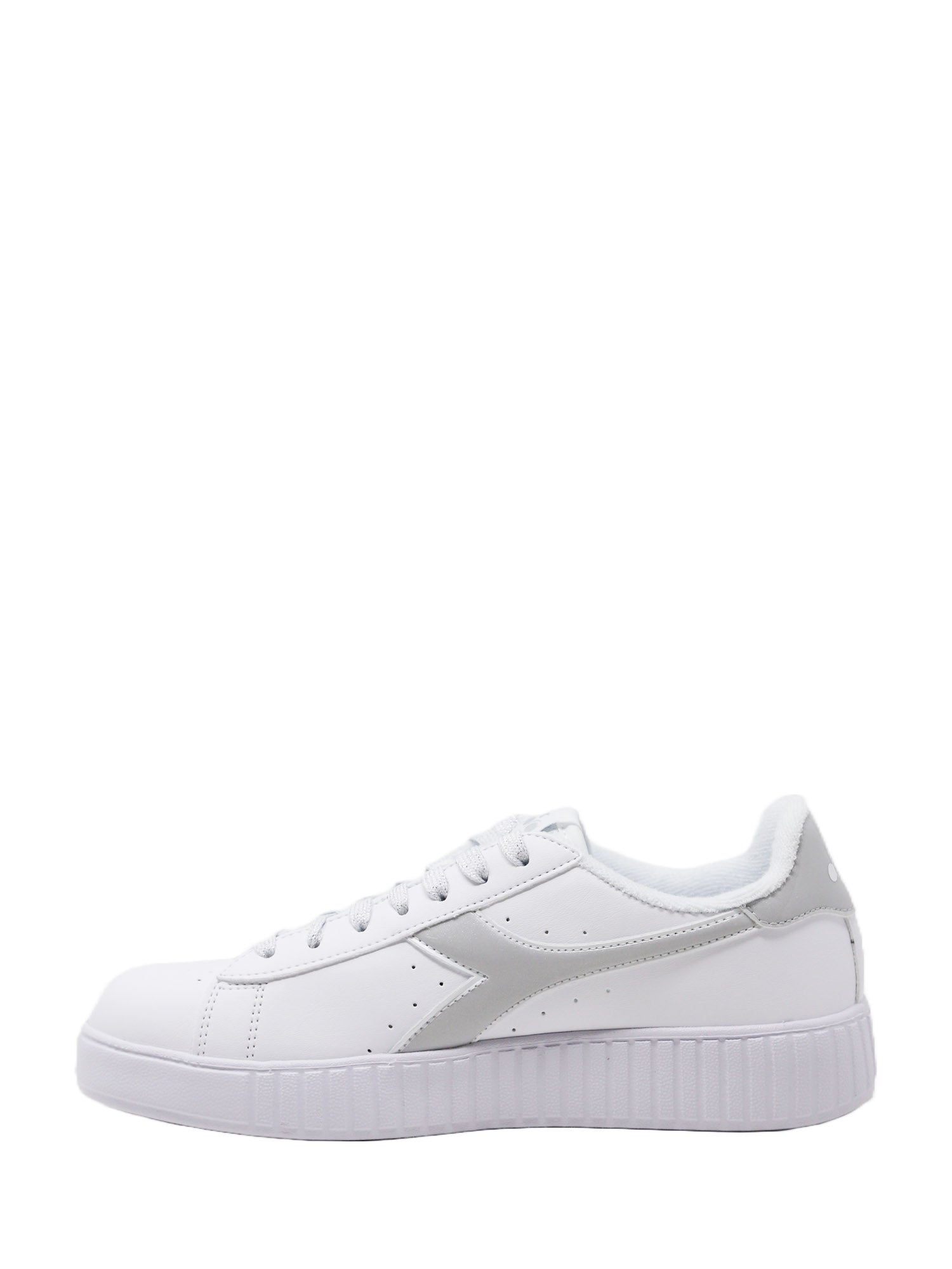 Sneakers Bianco Argento Diadora