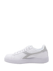 Sneakers Bianco Argento Diadora