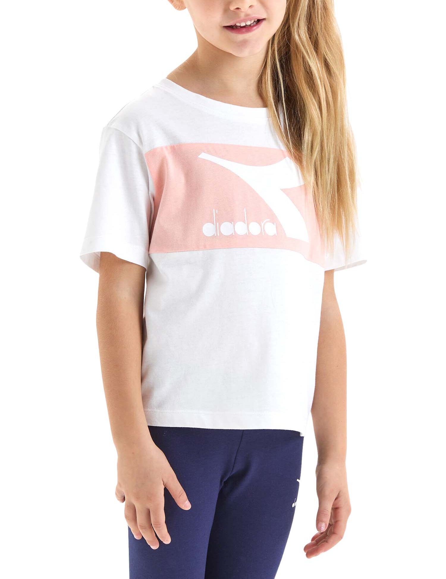 T-shirt Bianco Diadora