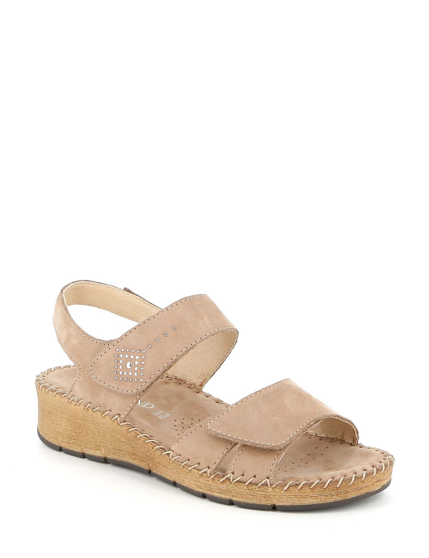 Sandali con strappi Beige Grunland