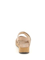 Sandali con strappi Beige Grunland