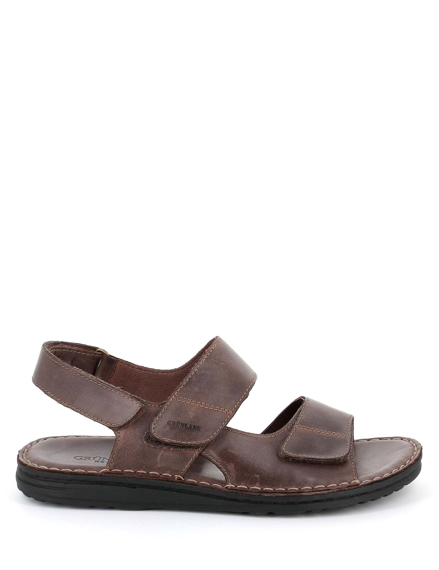 Sandali con strappi Marrone Grunland