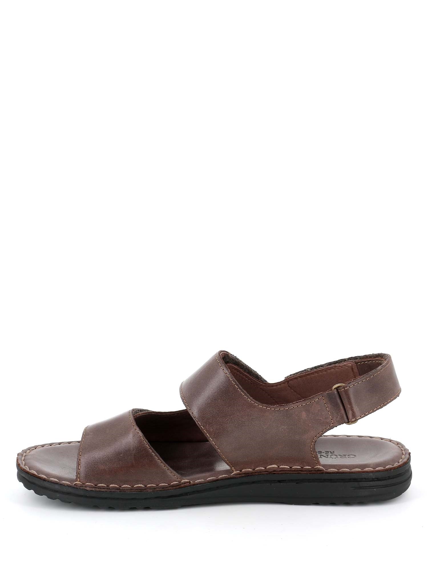 Sandali con strappi Marrone Grunland