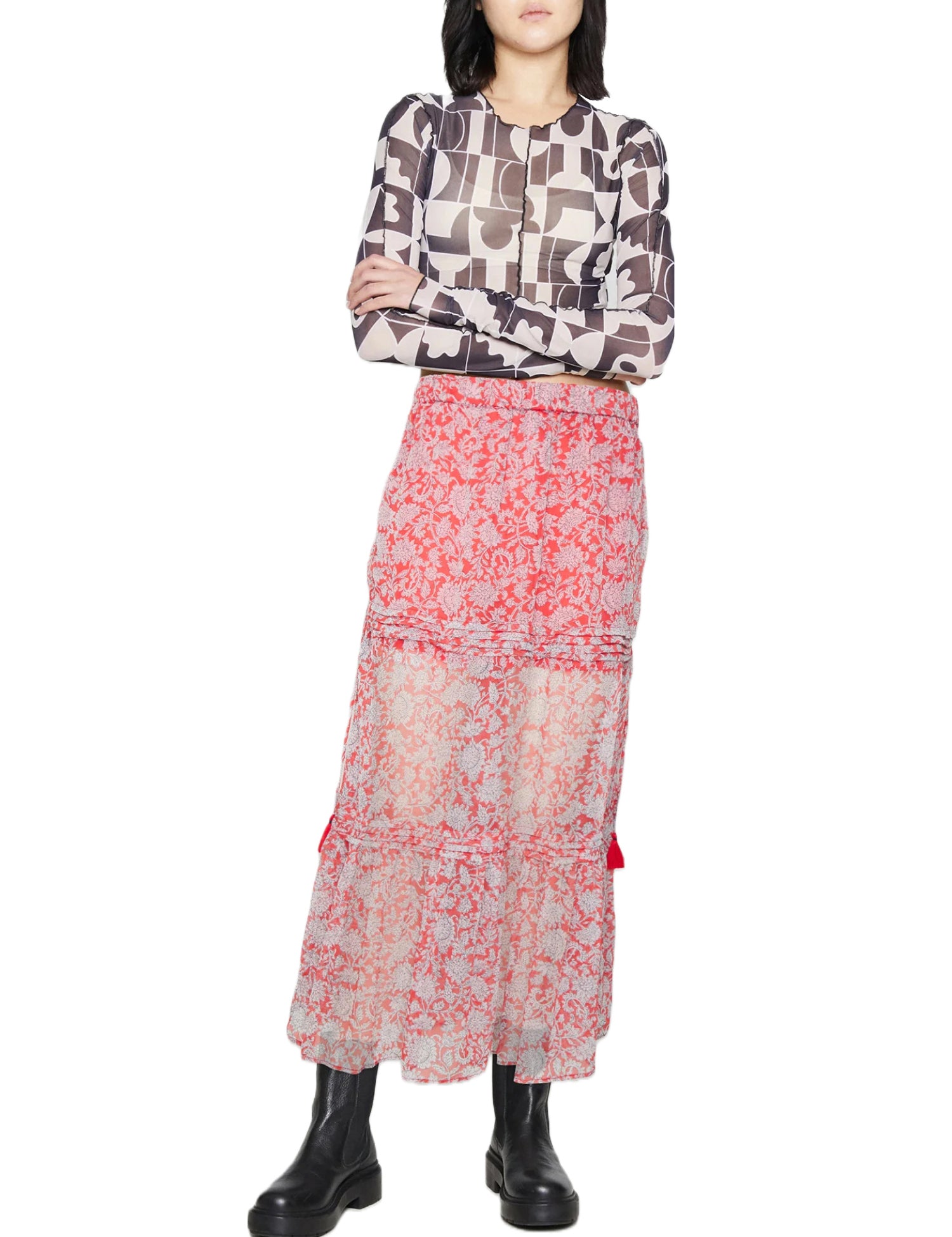 Gonne Rosso Pepe Jeans