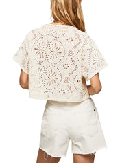 Bluse Beige Pepe Jeans