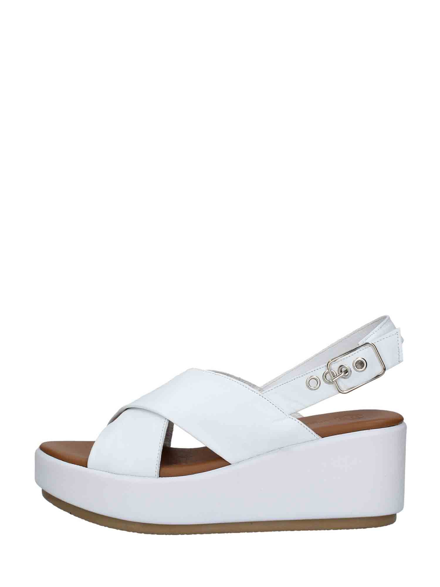 Sandali zeppa Bianco Lumberjack