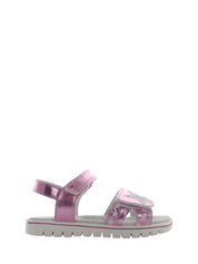 Sandali con strappi Rosa Lumberjack