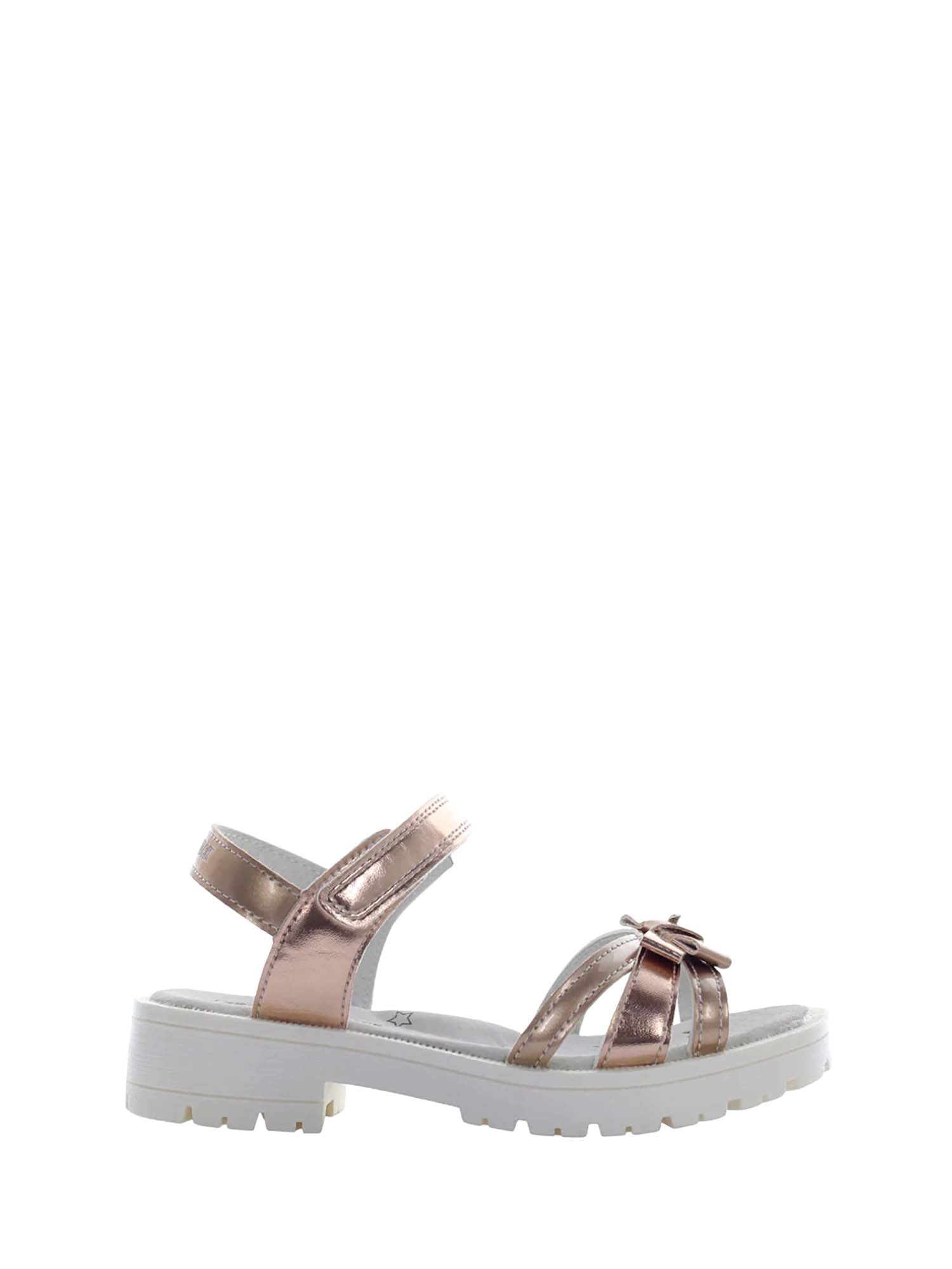 Sandali con strappi Oro Rosa Lumberjack