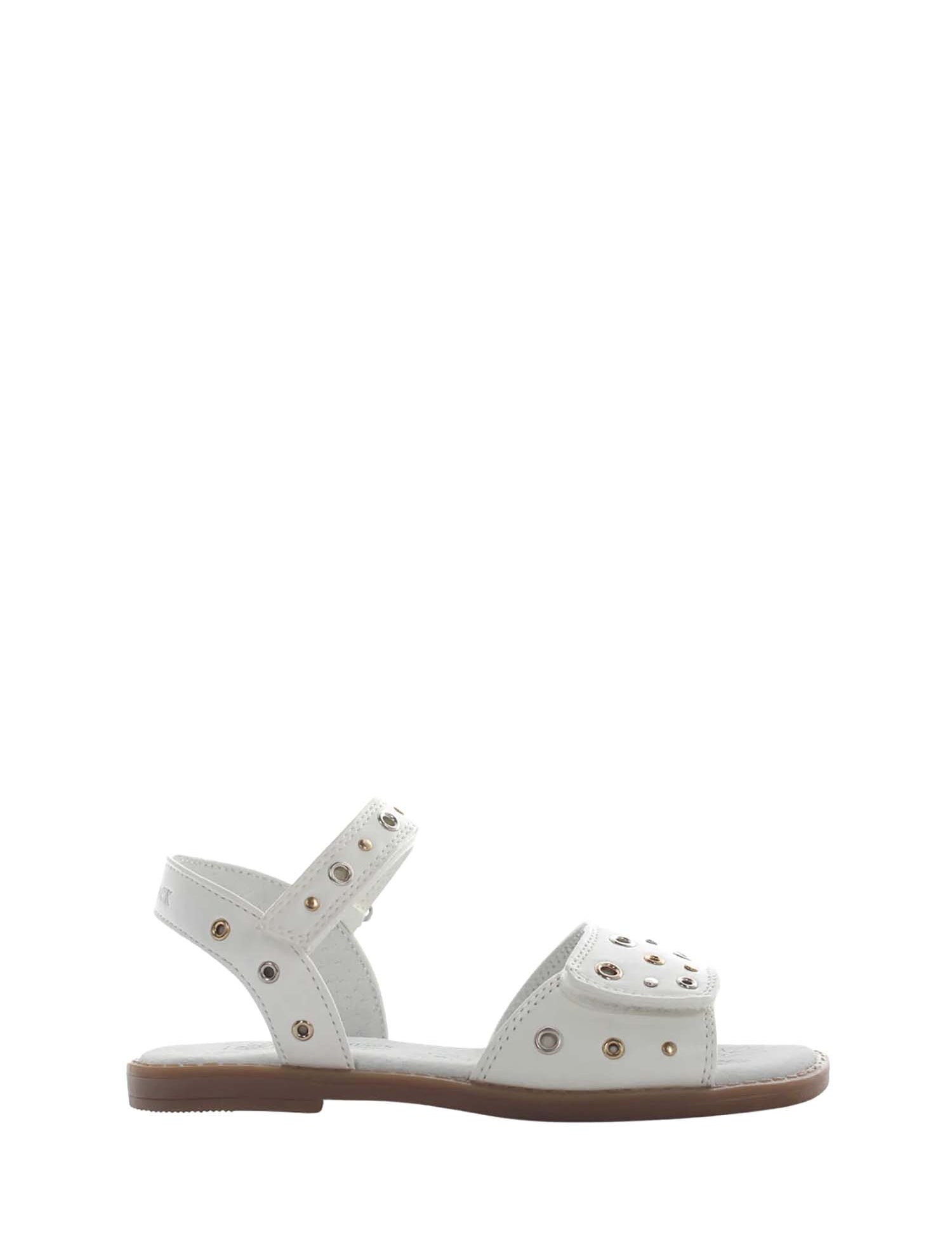 Sandali con strappi Bianco Lumberjack