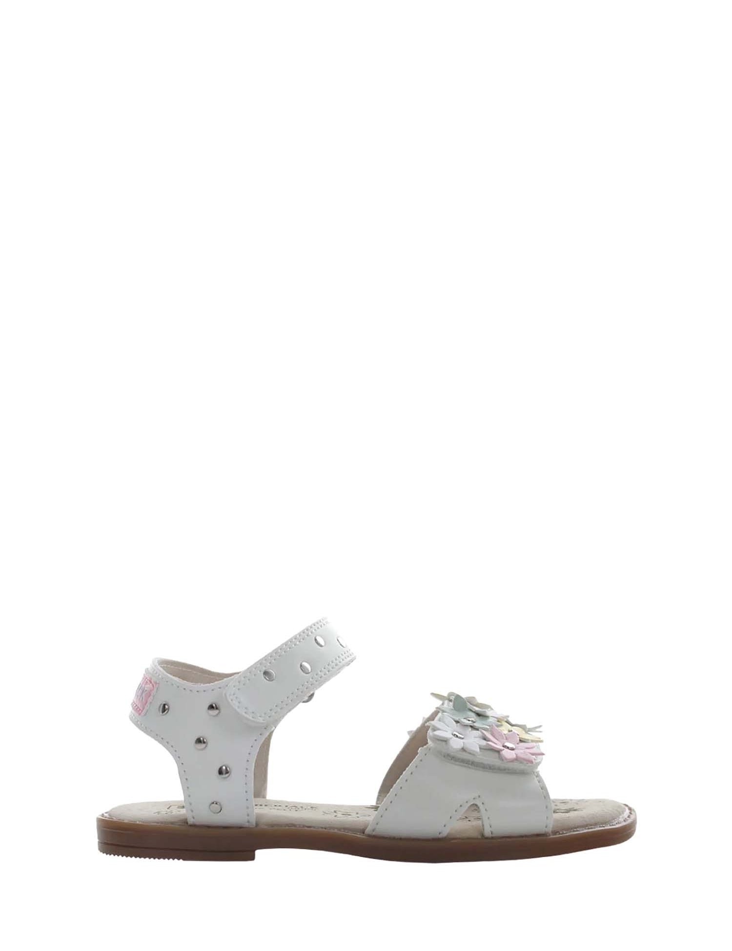Sandali con strappi Bianco Lumberjack