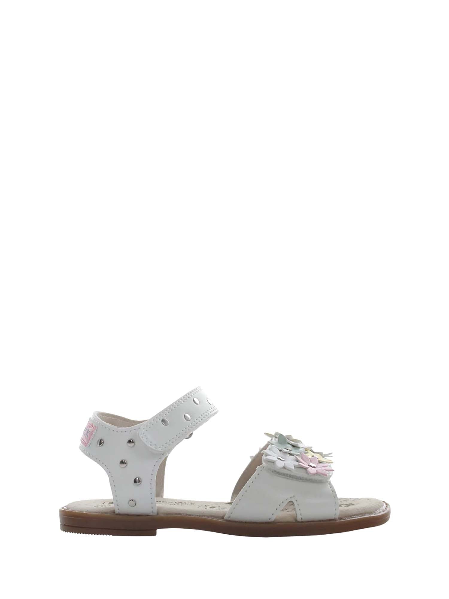 Sandali con strappi Bianco Lumberjack