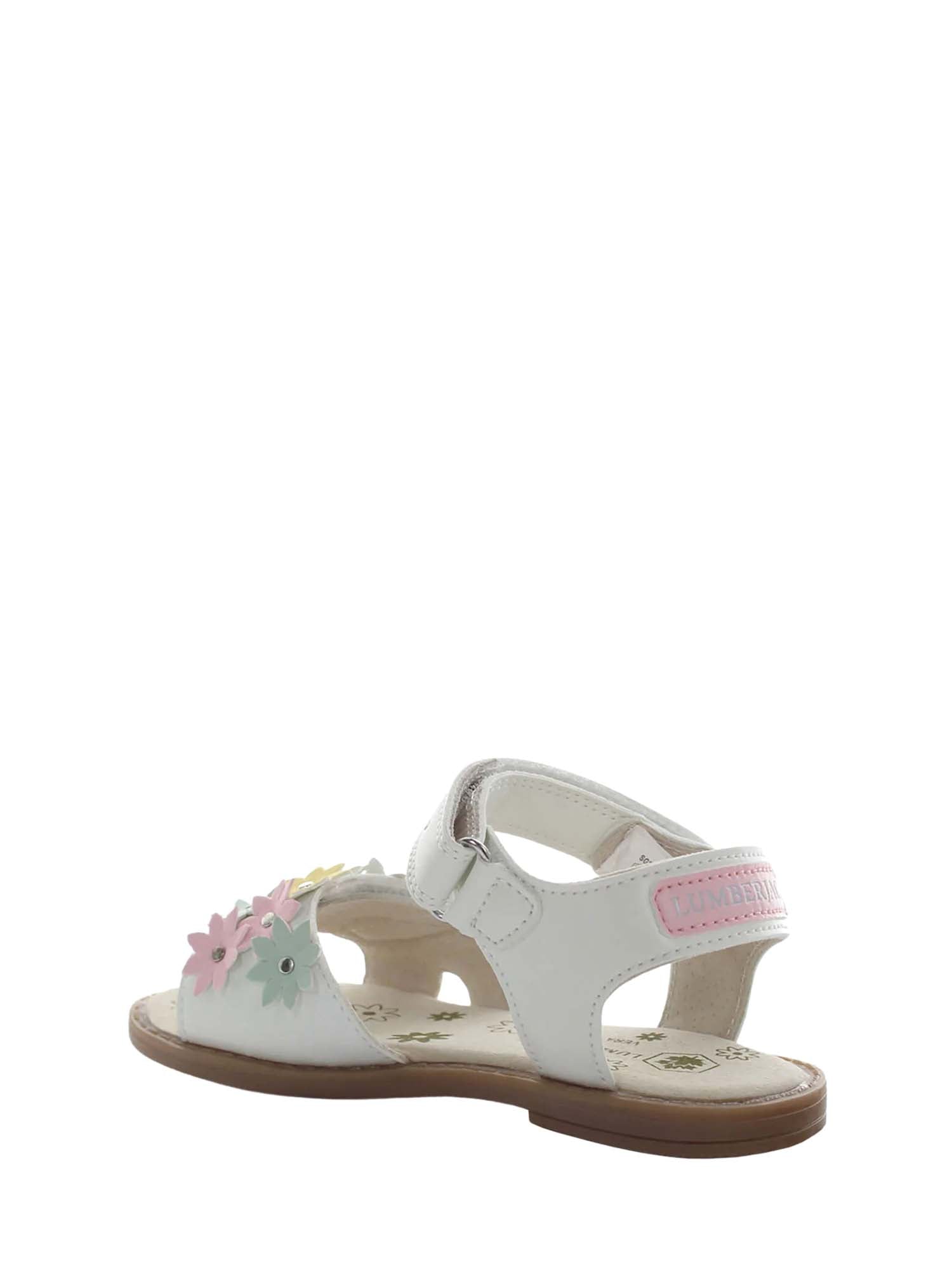 Sandali con strappi Bianco Lumberjack