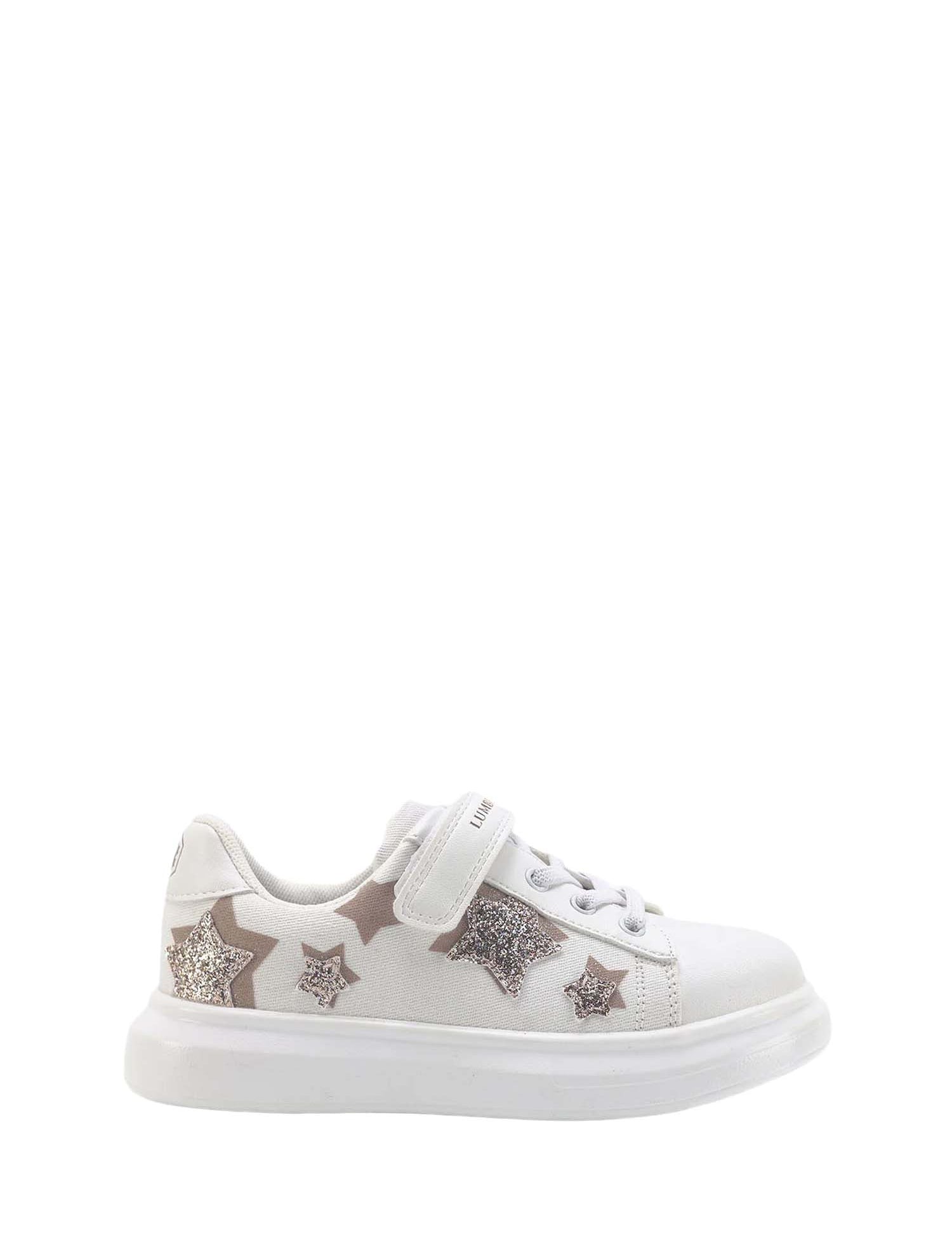 Scarpe con strappi Bianco Oro Lumberjack