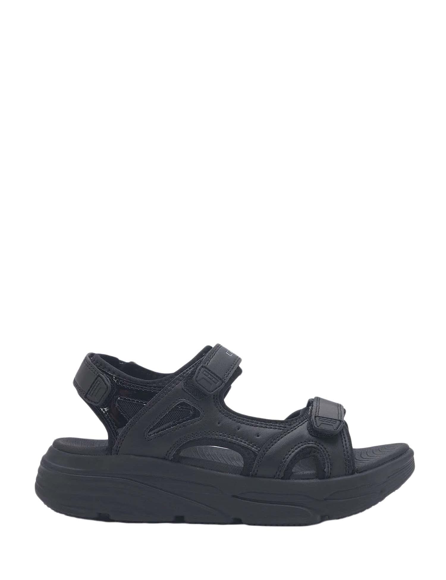 Sandali con strappi Nero Lumberjack