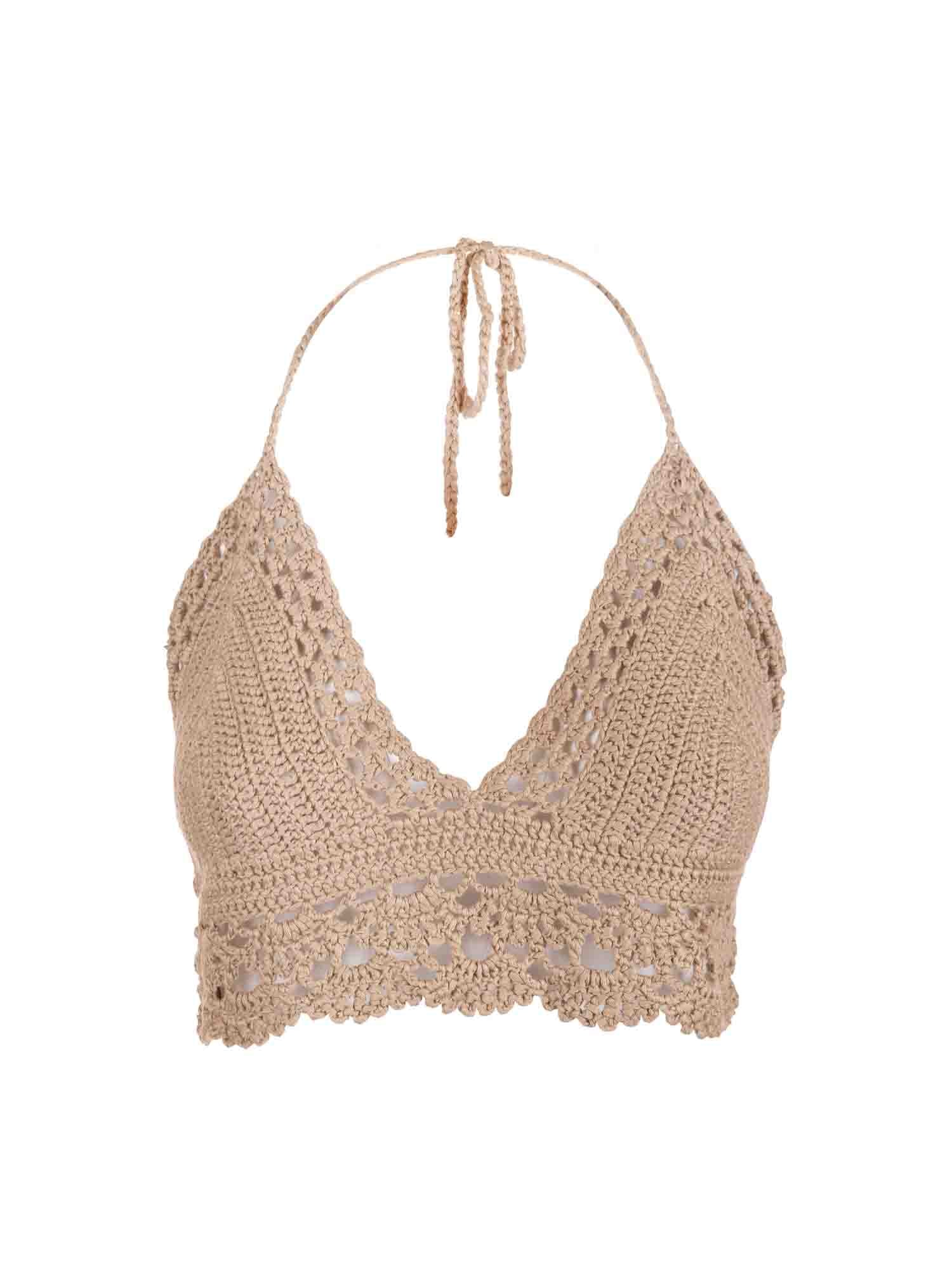 Top e canotte Beige Fracomina