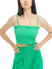 Top e canotte Verde Fracomina