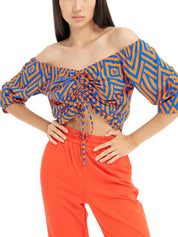 Bluse Blu Fracomina