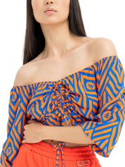 Bluse Blu Fracomina