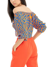 Bluse Blu Fracomina