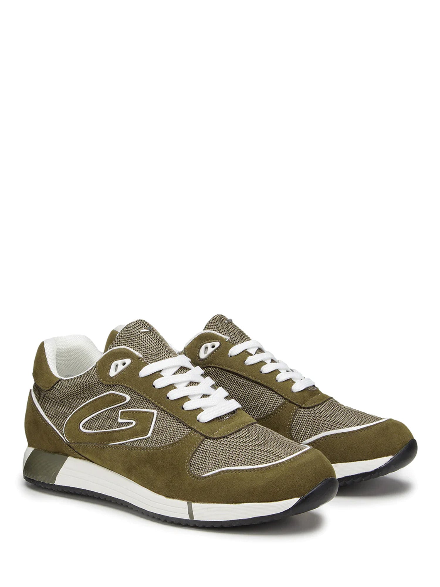 Sneakers Verde Alberto Guardiani