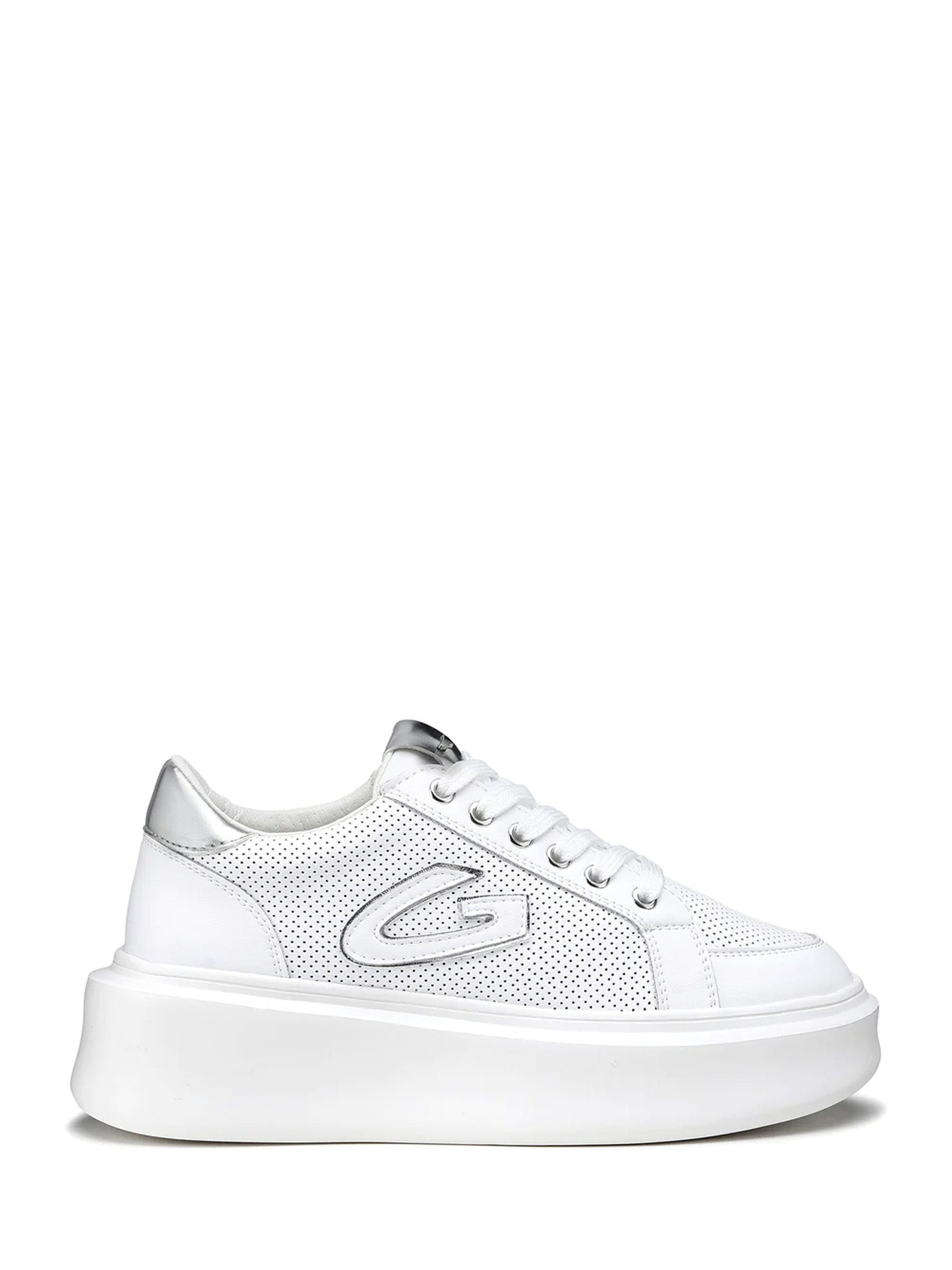 Sneakers Bianco Alberto Guardiani