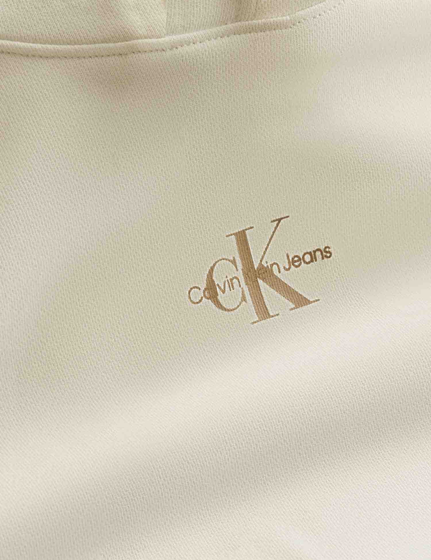 Felpe Beige Calvin Klein Jeans