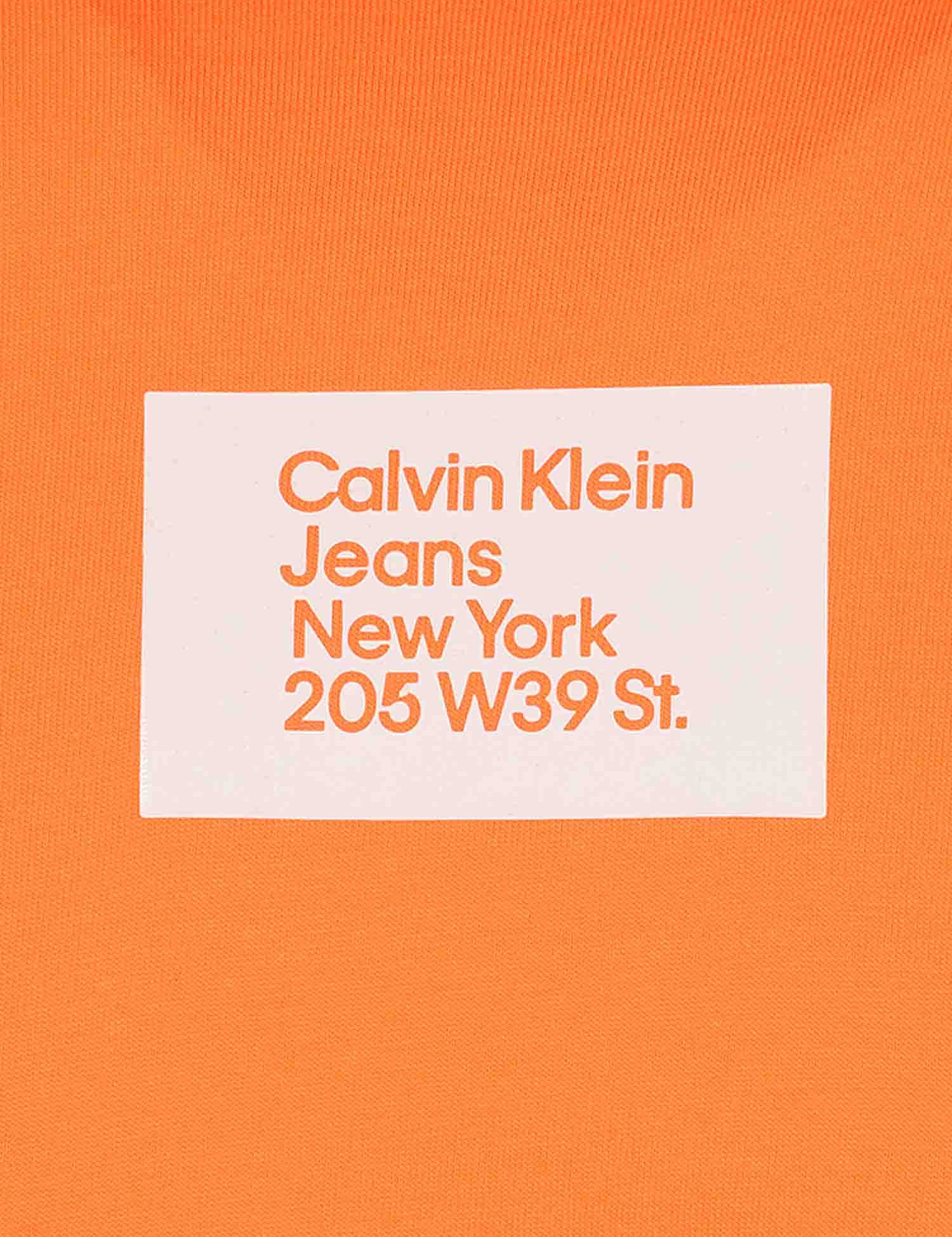 T-shirt Arancio Calvin Klein Jeans