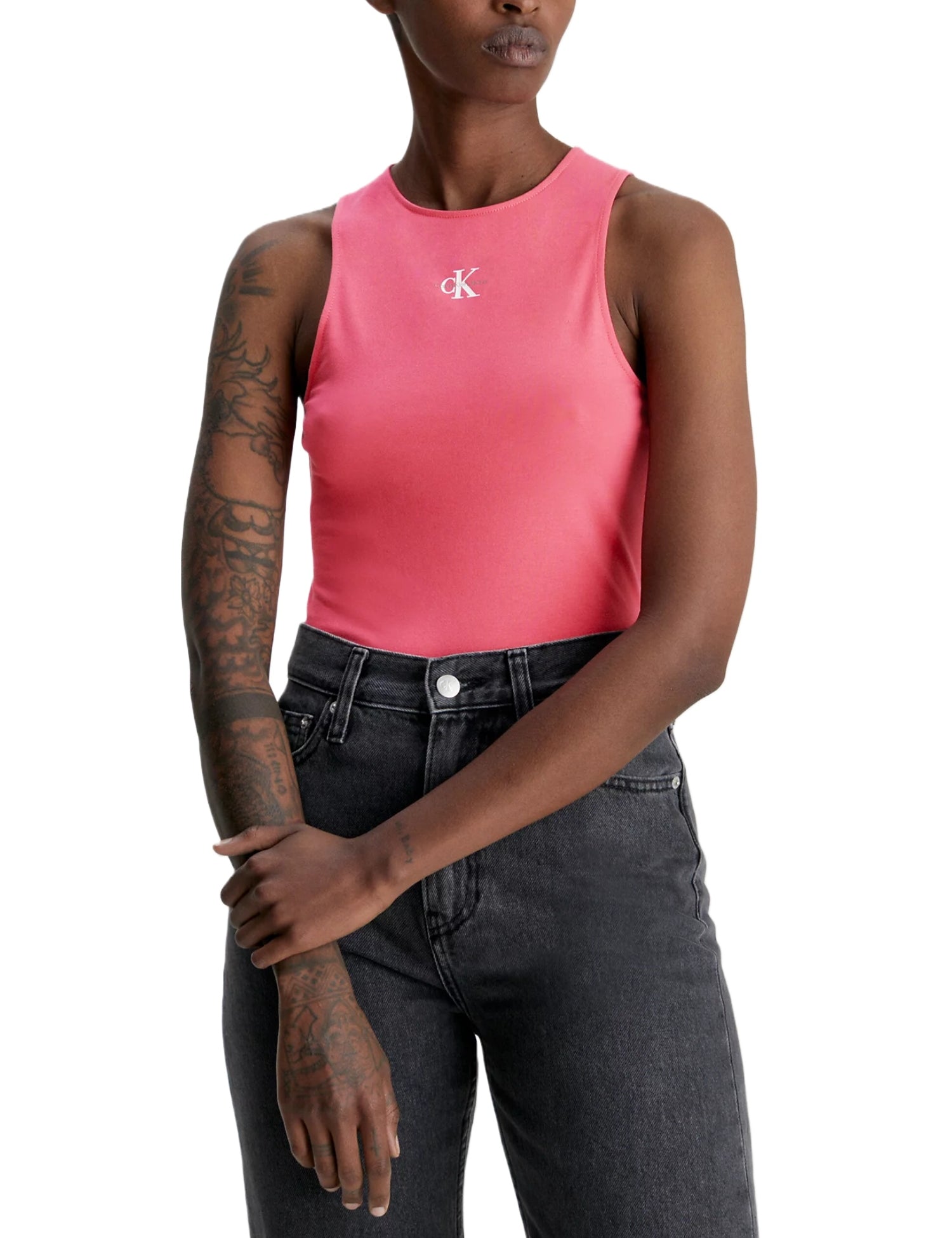 Canotte Rosa Calvin Klein Jeans